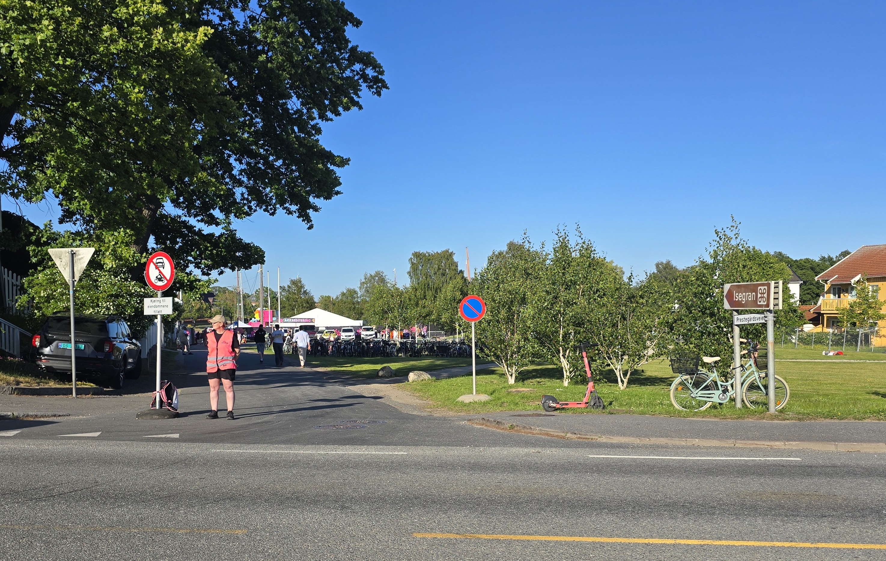 Innkjøring forbudt under IDYLL Festivalen