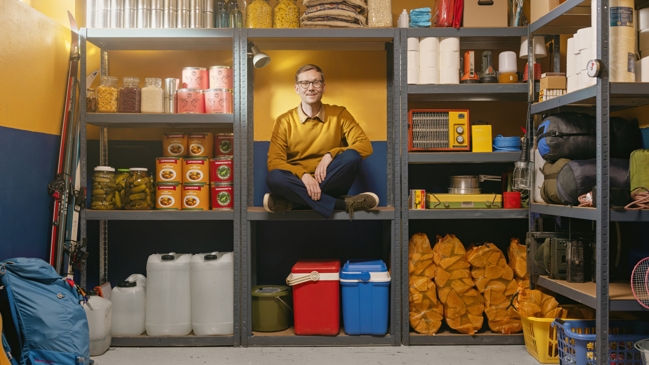 Ha en beredskapsvenn på lager, ikke i boden, lyder rådet fra Direktoratet for samfunnssikkerhet og beredskap