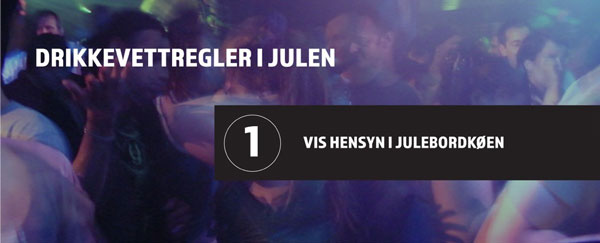 Vis hensyn i julebordkøen